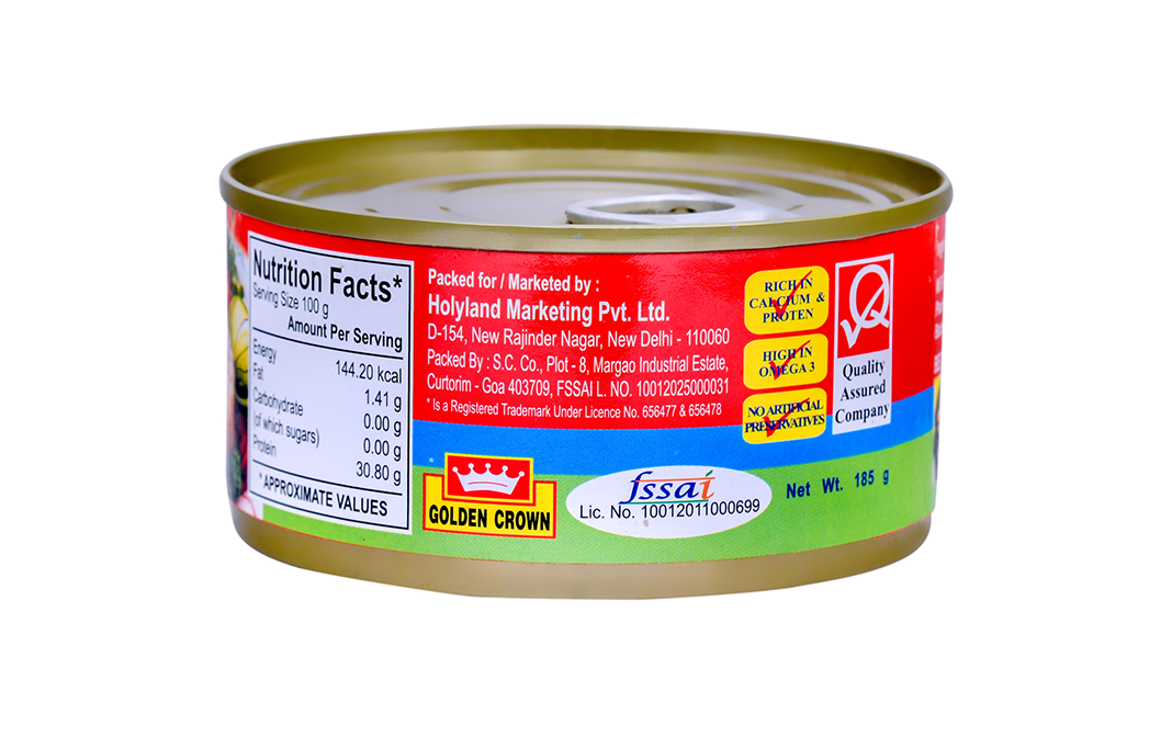 Golden Crown Tuna (Chunks In Oil)    Tin  185 grams